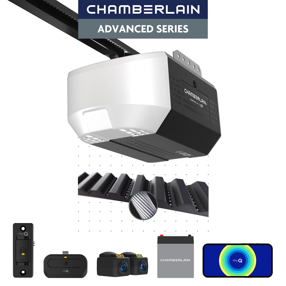 Chamberlain B3000 garage door opener