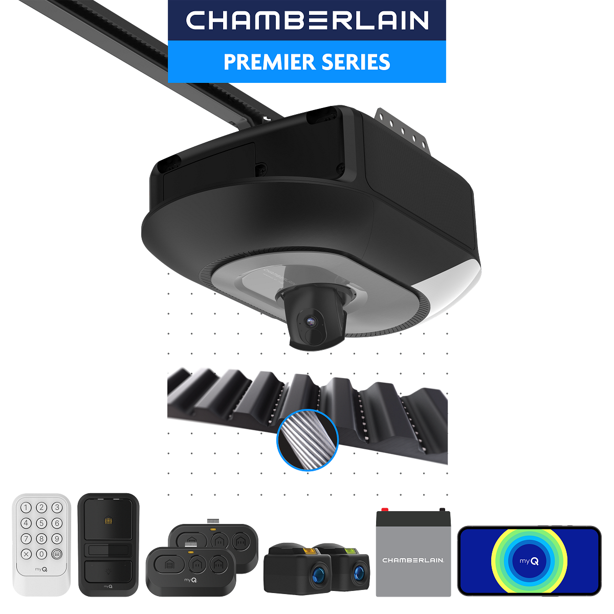 Chamberlain B6650 garage door opener